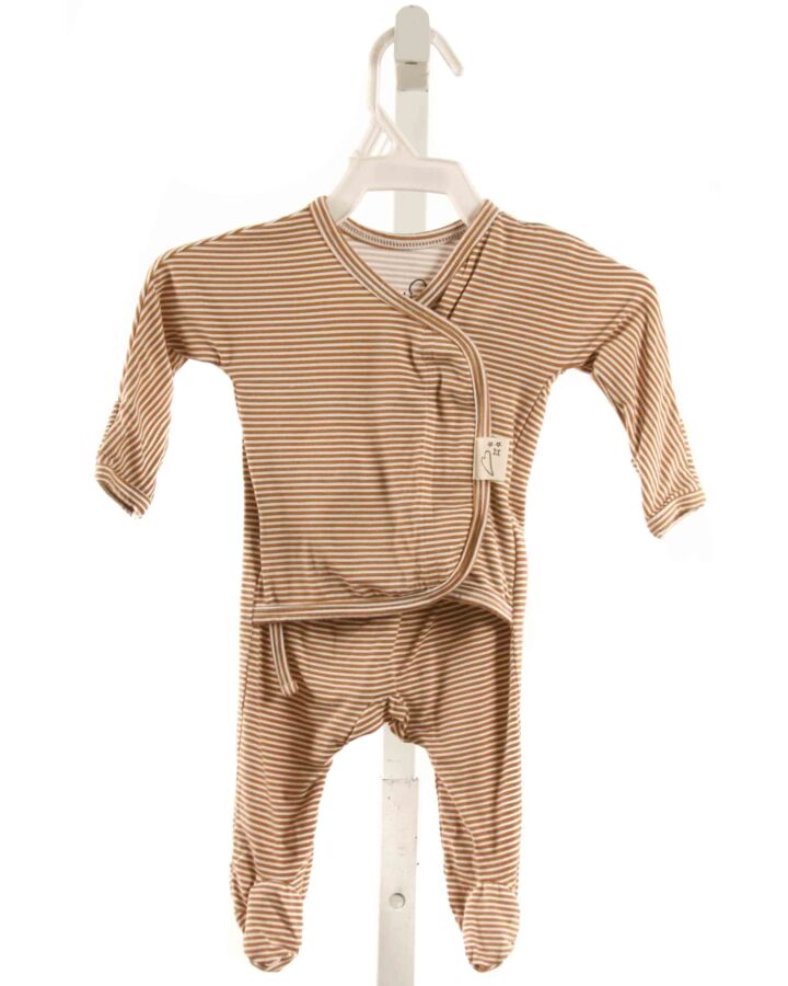 BONSIE  BROWN  STRIPED  LAYETTE