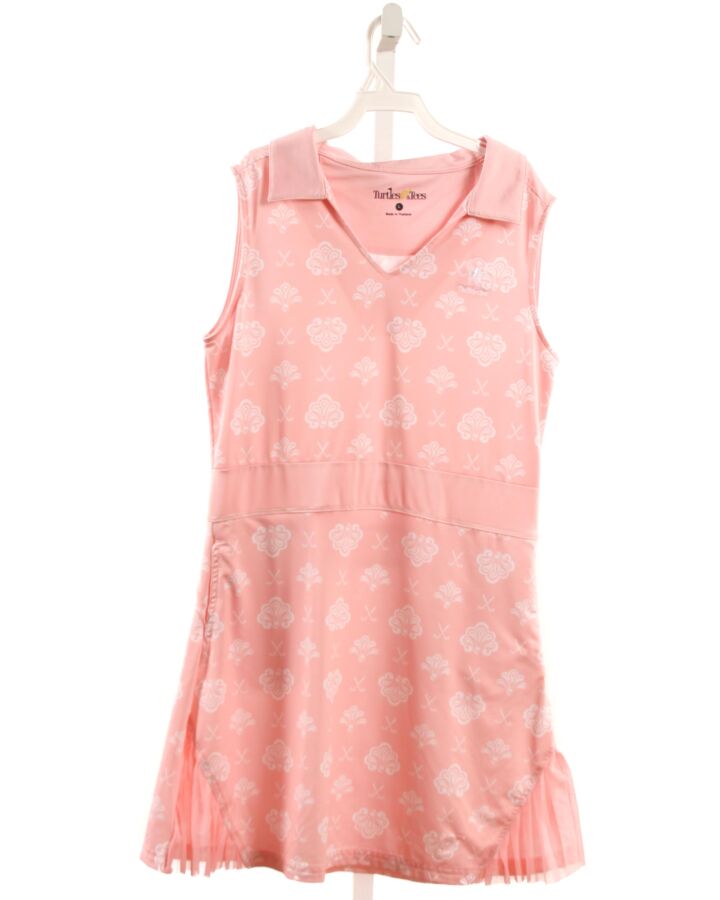 TURTLES & TEES  PINK    KNIT DRESS