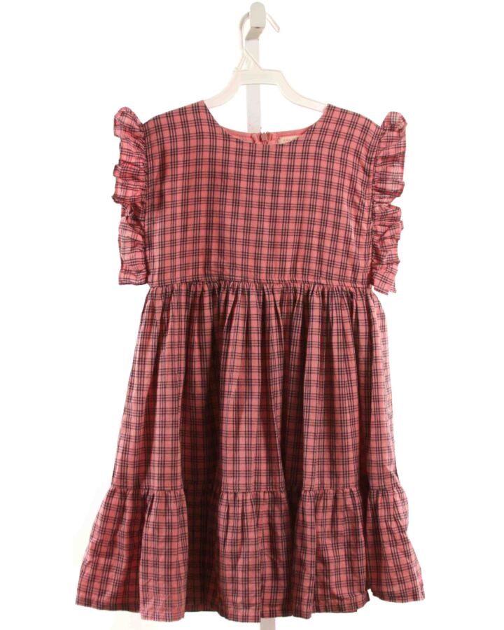 PINK CHICKEN  PINK  PLAID  DRESS