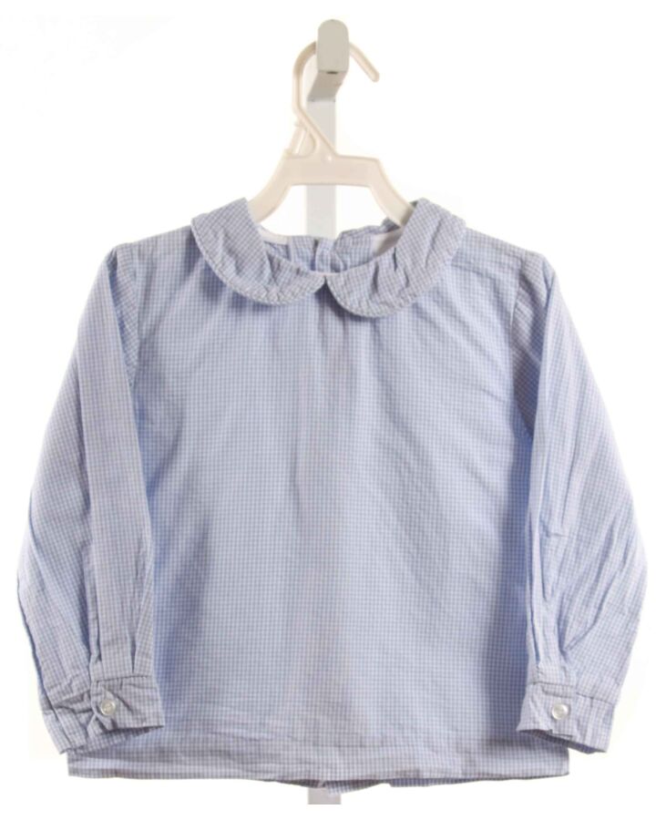 BAILEY BOYS  LT BLUE  GINGHAM  DRESS SHIRT