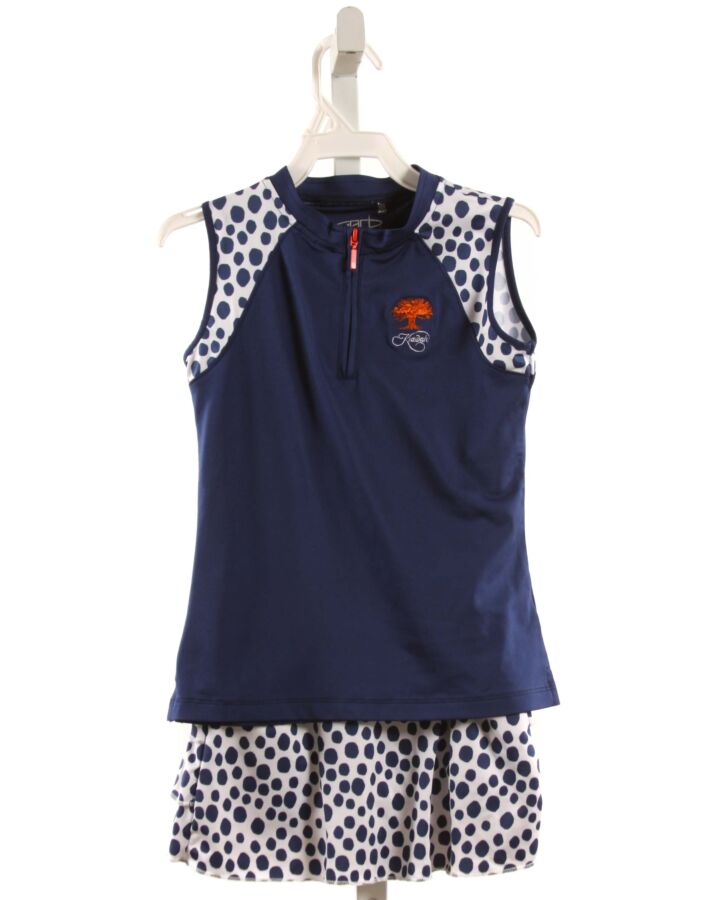 GARB  NAVY  POLKA DOT  2-PIECE OUTFIT