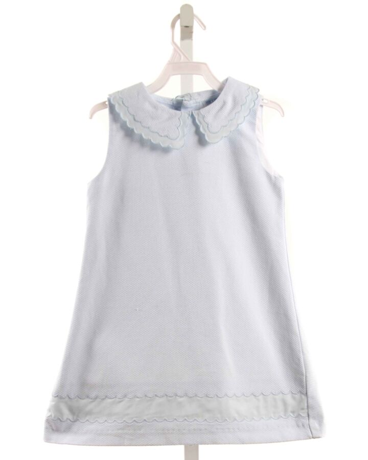 LULI & ME  LT BLUE PIQUE   DRESS