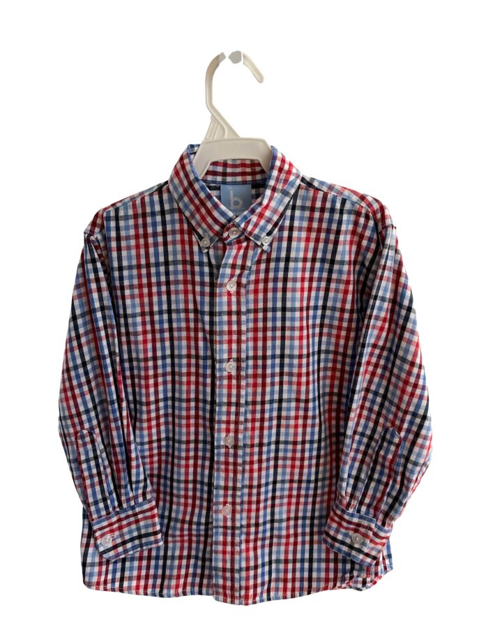 BELLA BLISS  MULTI-COLOR  PLAID  DRESS SHIRT