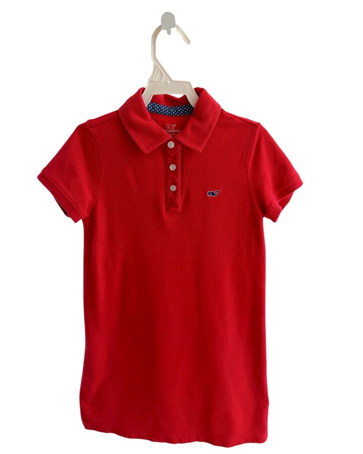 VINEYARD VINES  RED    KNIT DRESS