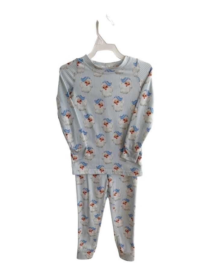 MARY SQUARE  LT BLUE  PRINT  LOUNGEWEAR