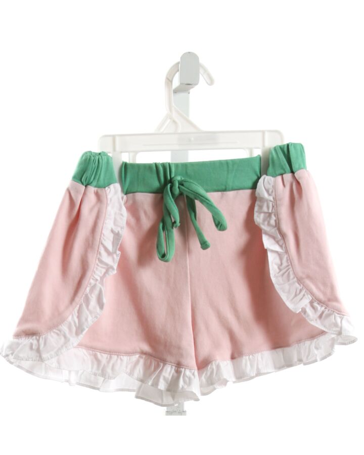 BELLA BLISS  PINK    SHORTS WITH RUFFLE