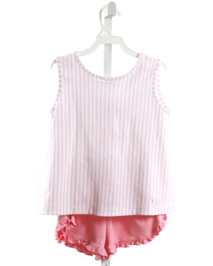 JAMES & LOTTIE  PINK  STRIPED  2-PIECE OUTFIT