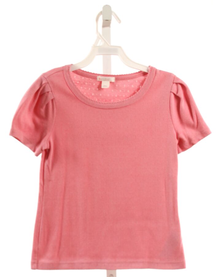 CREWCUTS  PINK    KNIT SS SHIRT