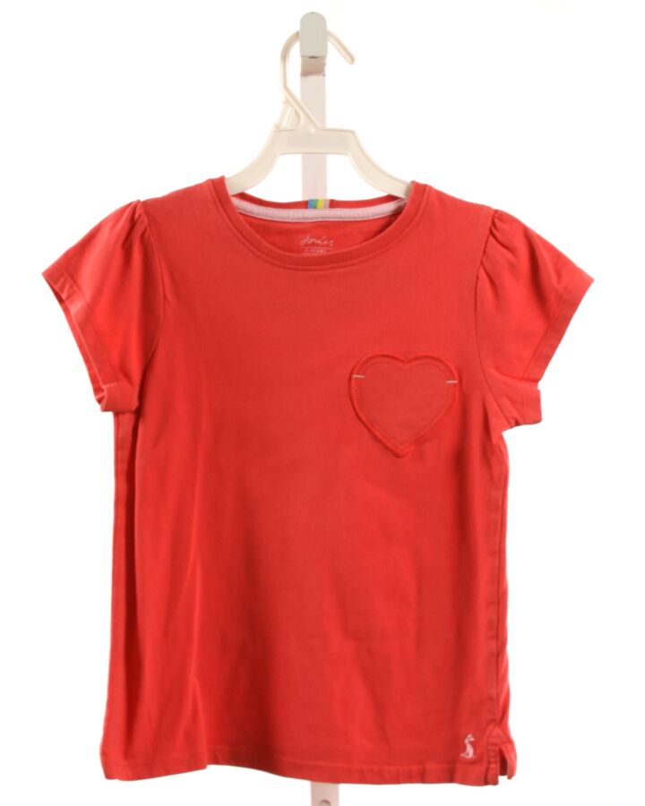 JOULES  RED    KNIT SS SHIRT