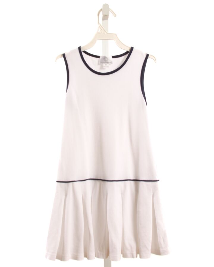 THE PROPER PEONY  WHITE    KNIT DRESS