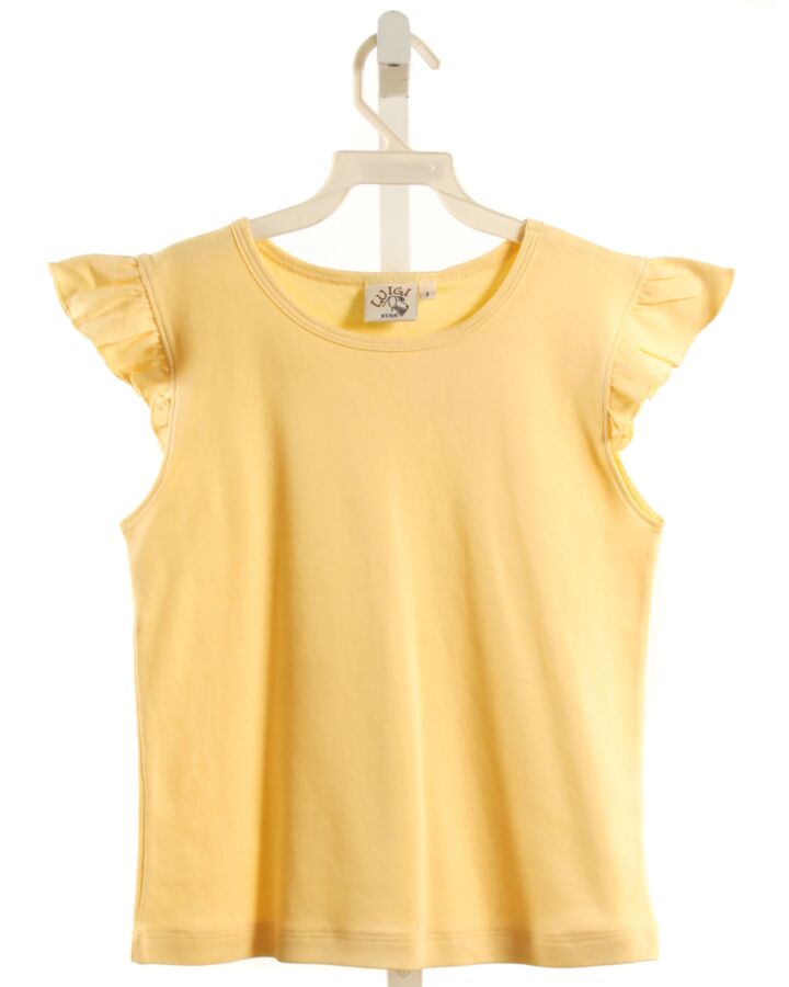 LUIGI  YELLOW    SLEEVELESS SHIRT