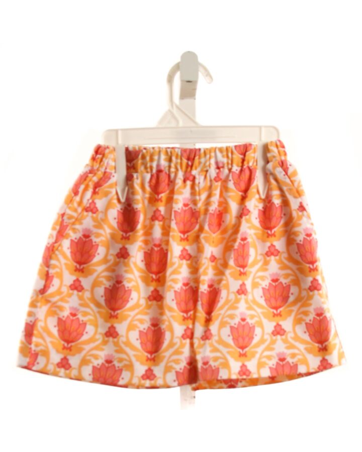 BISBY BY LITTLE ENGLISH  ORANGE    SHORTS