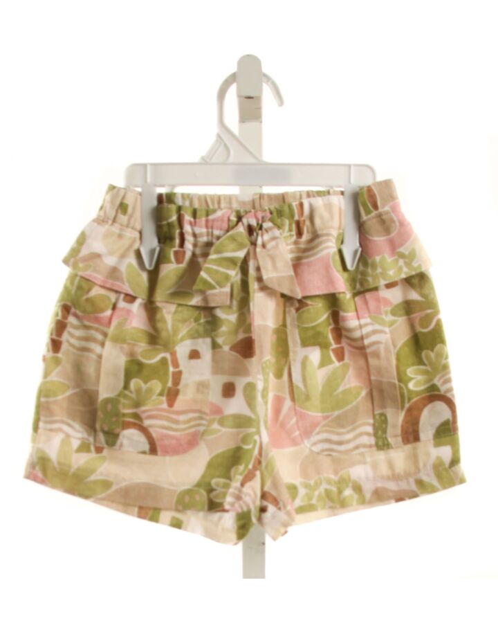 MAYORAL  GREEN LINEN   SHORTS