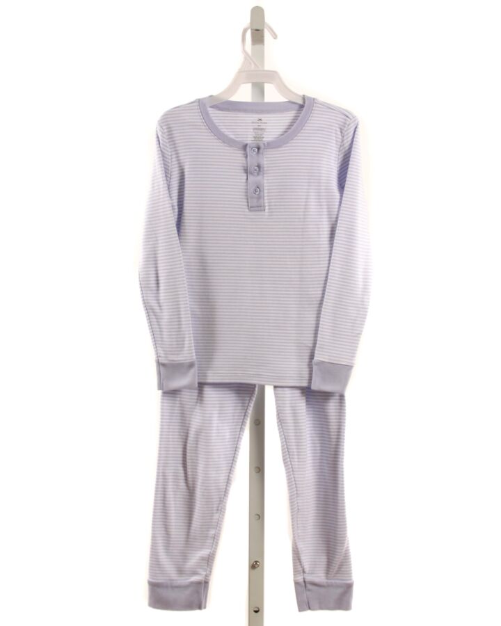 PETITE PLUME  LT BLUE  STRIPED  LOUNGEWEAR