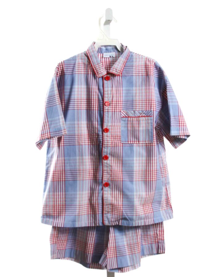 VIVE LA FETE  BLUE  PLAID  LOUNGEWEAR