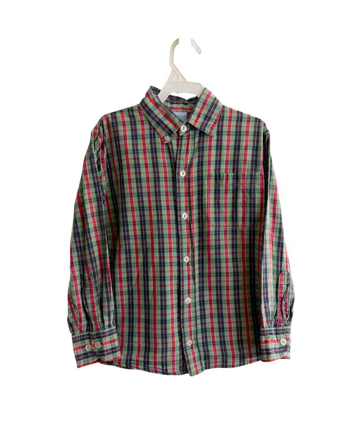 BELLA BLISS  MULTI-COLOR  PLAID  DRESS SHIRT