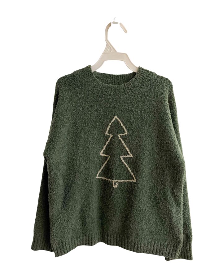 RYLEE & CRU  GREEN    SWEATER