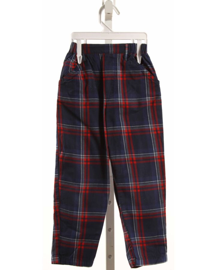 BELLA BLISS  NAVY  PLAID  PANTS