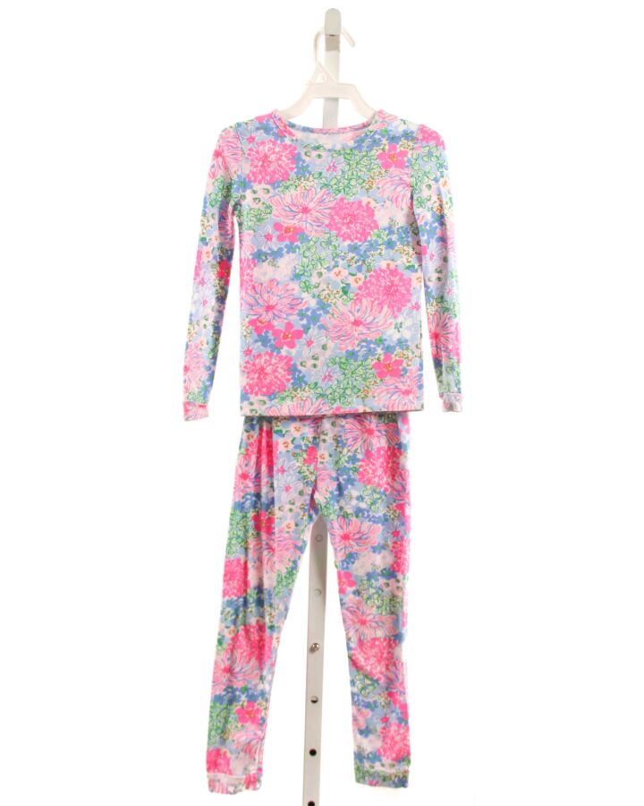 LILLY PULITZER  HOT PINK  FLORAL  LOUNGEWEAR