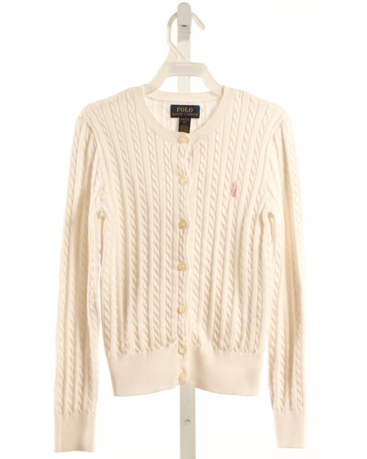 POLO BY RALPH LAUREN  CREAM    CARDIGAN