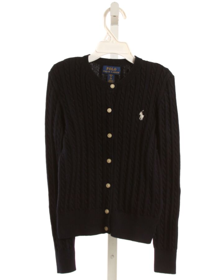 POLO BY RALPH LAUREN  NAVY    CARDIGAN