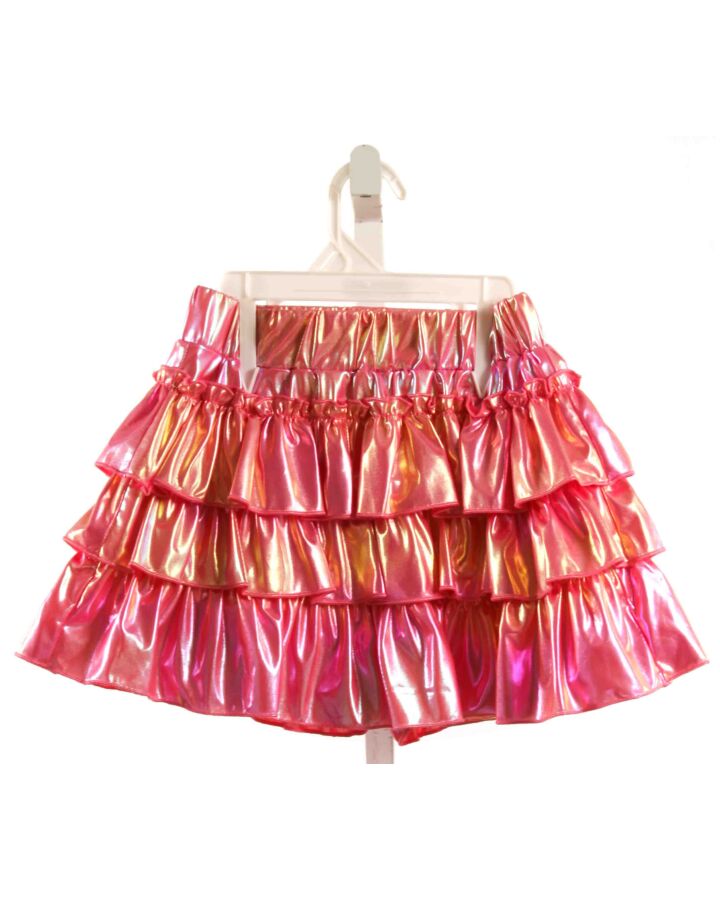 LOLA + THE BOYS  HOT PINK TAFFETA   SKORT