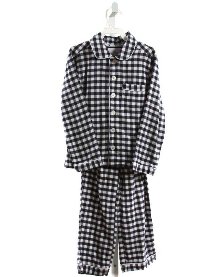 PETITE PLUME  BLUE  GINGHAM  LOUNGEWEAR