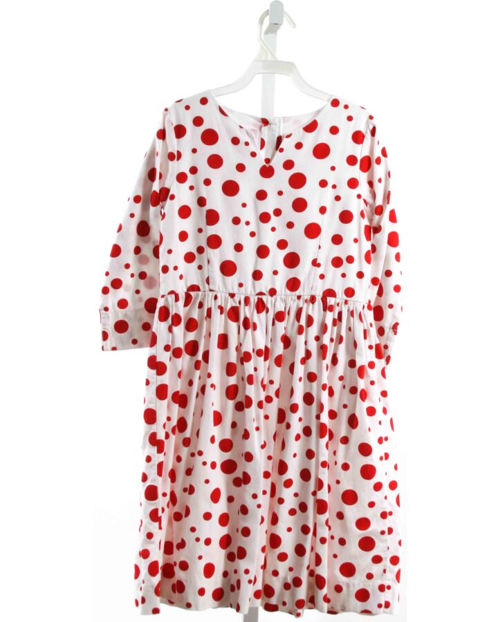 KAYCE HUGHES  RED  POLKA DOT  DRESS