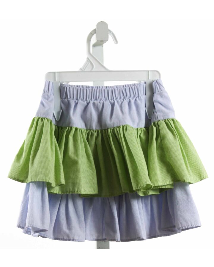 CASTLES & CROWNS  MULTI-COLOR  MICROCHECK  SKIRT