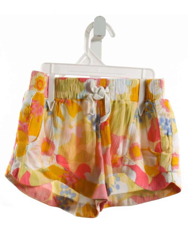 BILLABONG  YELLOW  FLORAL  SHORTS