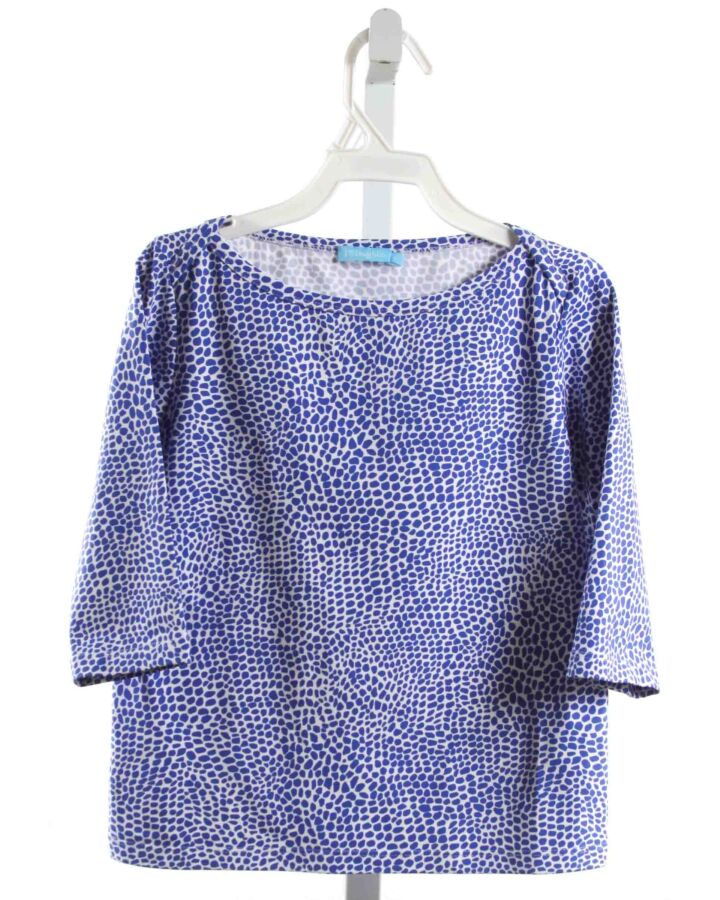 J. MCLAUGHLIN  BLUE    KNIT LS SHIRT