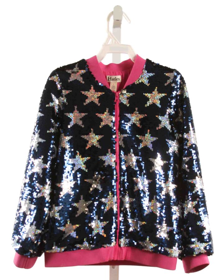 HATLEY  NAVY   SEQUINED OUTERWEAR