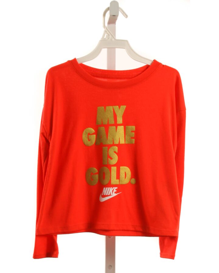 NIKE  RED  PRINT  T-SHIRT