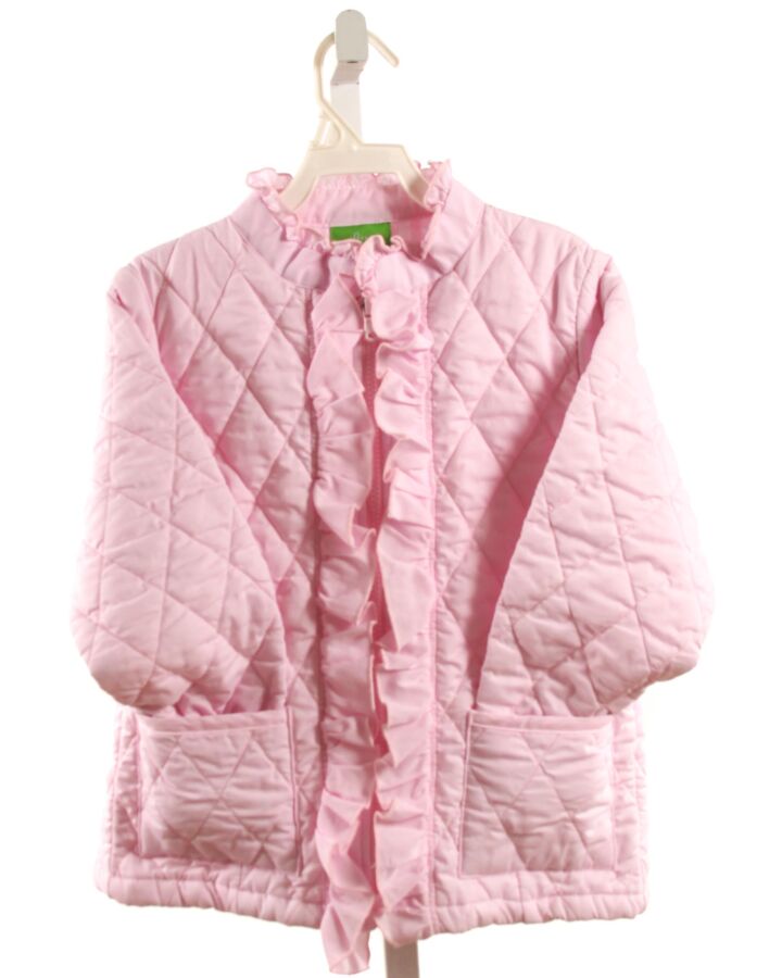 CLASSIC WHIMSY  PINK    OUTERWEAR WITH RUFFLE
