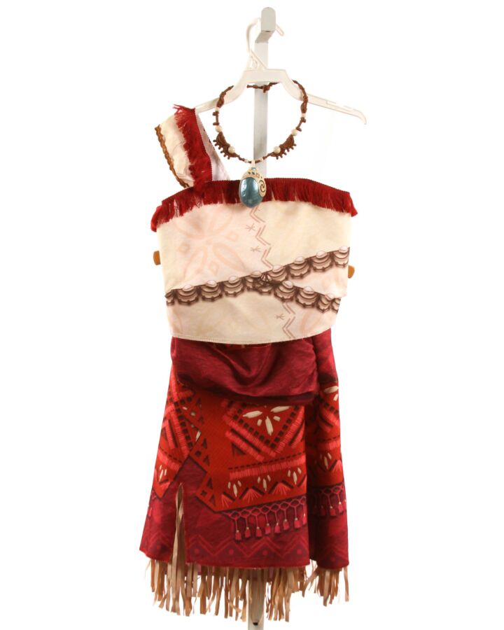 DISNEY  RED  PRINT  COSTUME
