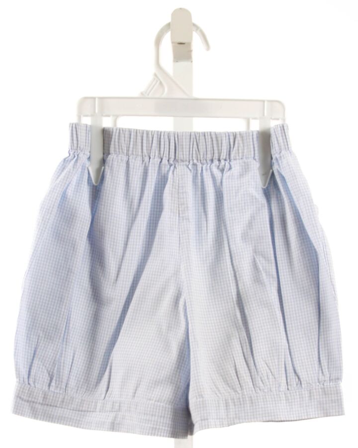 HANNAH KATE  LT BLUE  GINGHAM  SHORTS