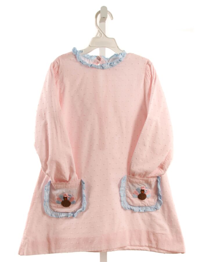 CECIL & LOU  PINK SWISS DOT   DRESS