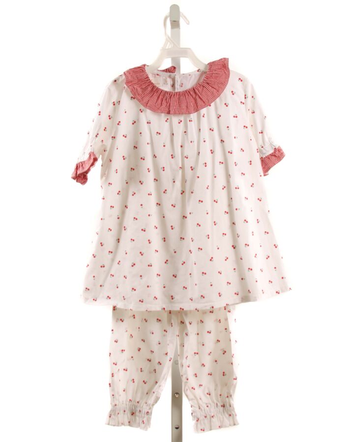 SAL & PIMENTA  RED   PRINTED DESIGN LOUNGEWEAR