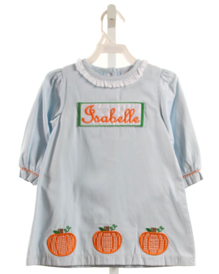 SMOCKED THREADS CECIL & LOU  BLUE CORDUROY   DRESS