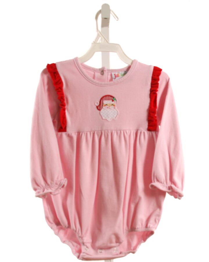 JELLYBEANS  PINK  STRIPED  KNIT BUBBLE