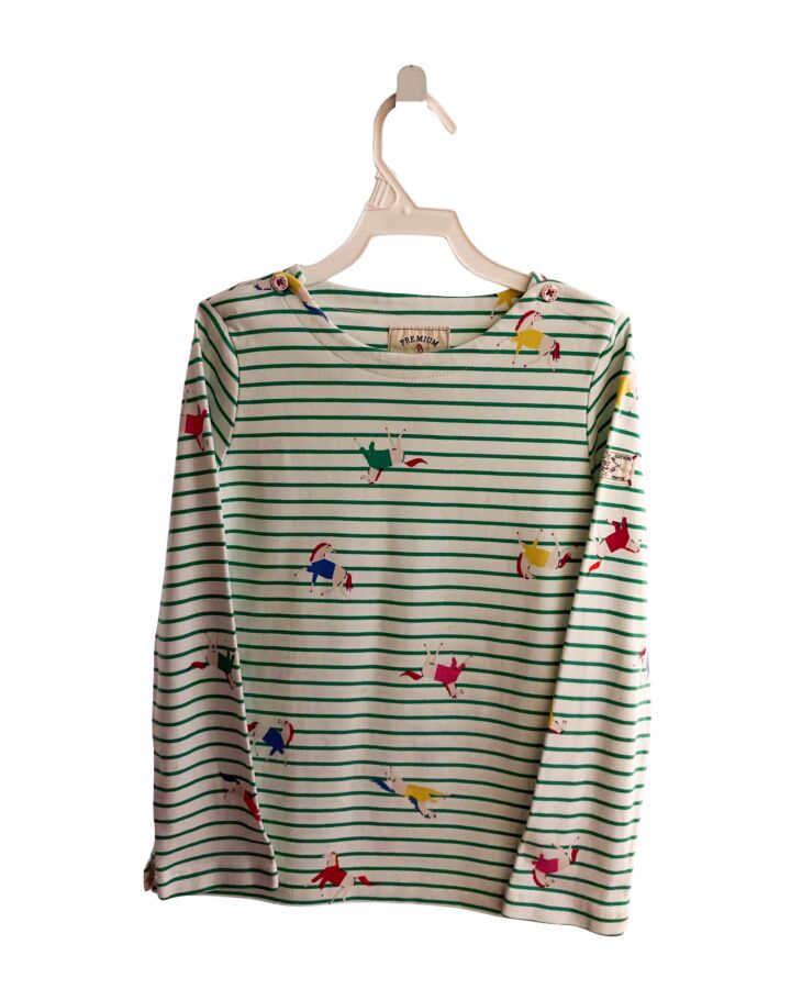 JOULES  GREEN  STRIPED  KNIT LS SHIRT