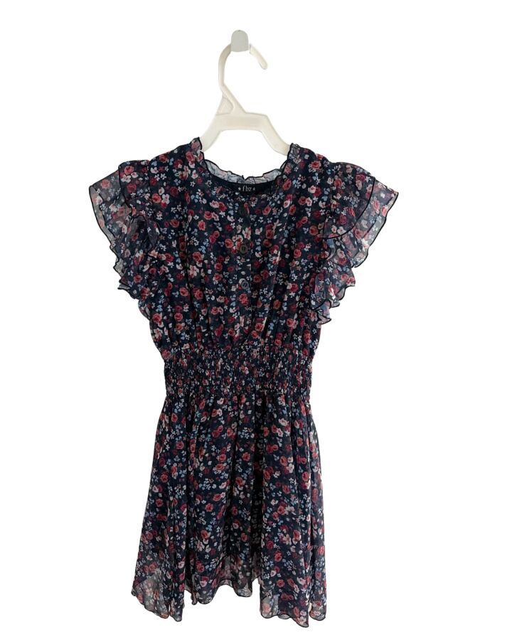 FLOWERS BY ZOE  BLUE  FLORAL  DRESS