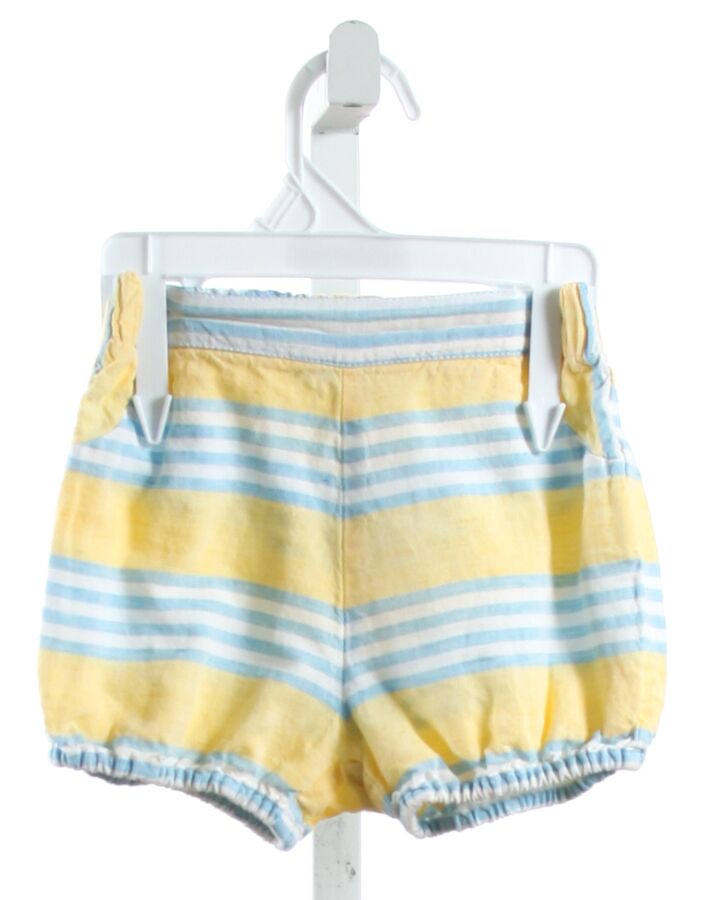 ANCAR  YELLOW  STRIPED  SHORTS