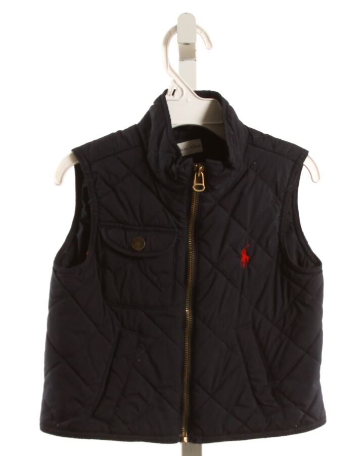 POLO BY RALPH LAUREN  NAVY    VEST