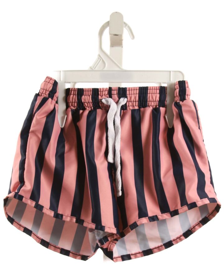 CARPE SUMMER NYC  PINK  STRIPED  SWIM TRUNKS