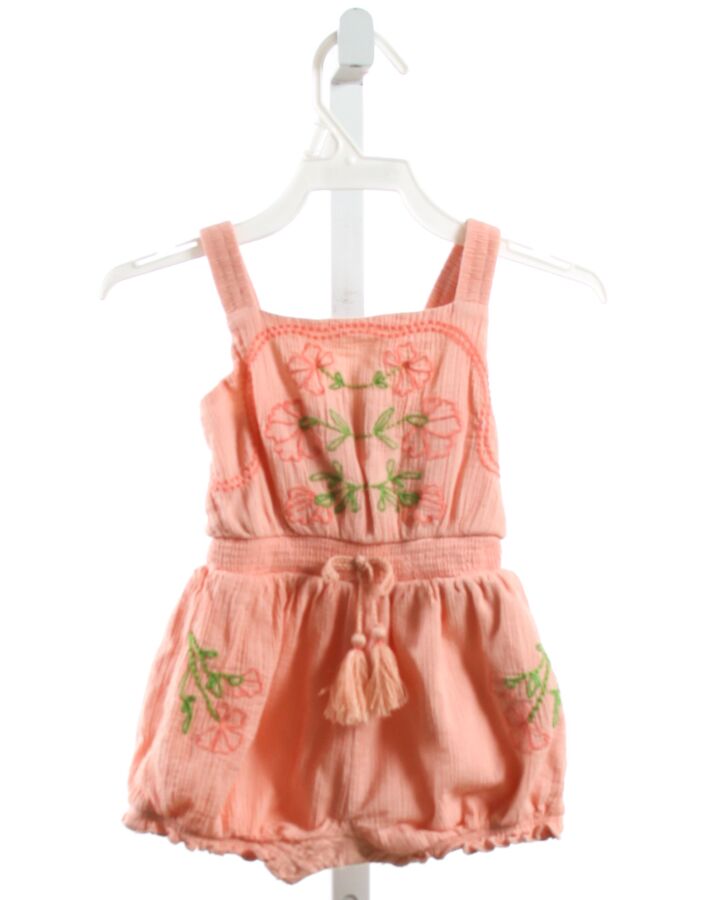 PEEK  PINK  FLORAL EMBROIDERED BUBBLE