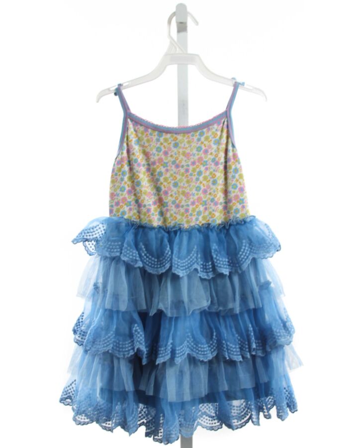 MATILDA JANE  BLUE TULLE FLORAL  DRESS