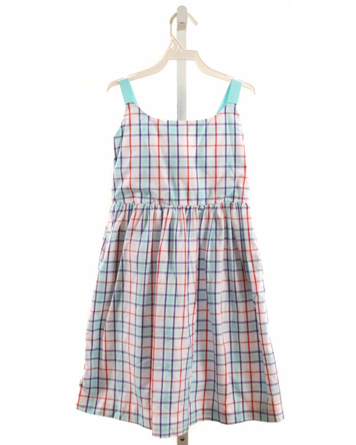 CPC  BLUE  PLAID  DRESS