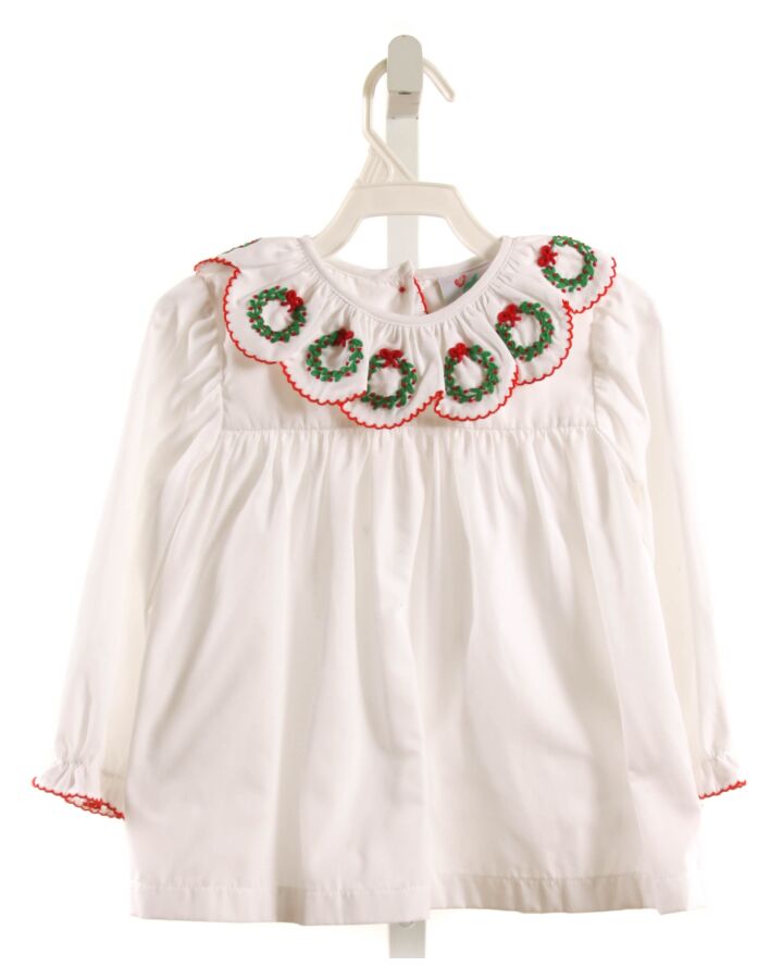 SHRIMP & GRITS  WHITE    DRESS SHIRT