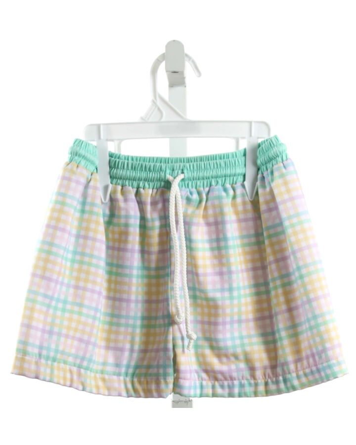 SMOCKINGBIRD  MULTI-COLOR  WINDOWPANE  SHORTS